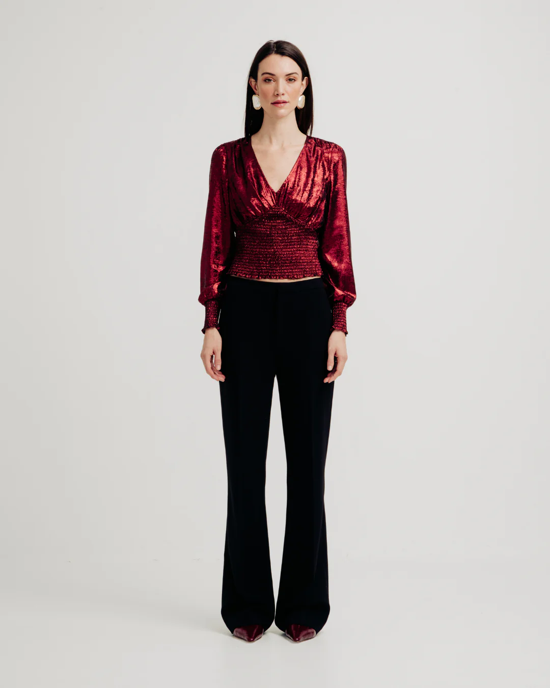 ANNE TOP (berry) - Image 3